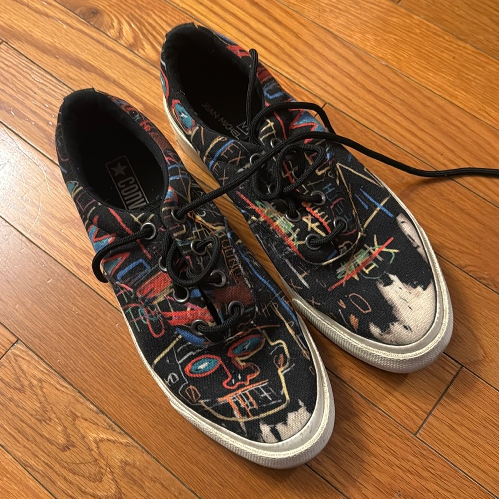 Jean Michel basquiat x converse